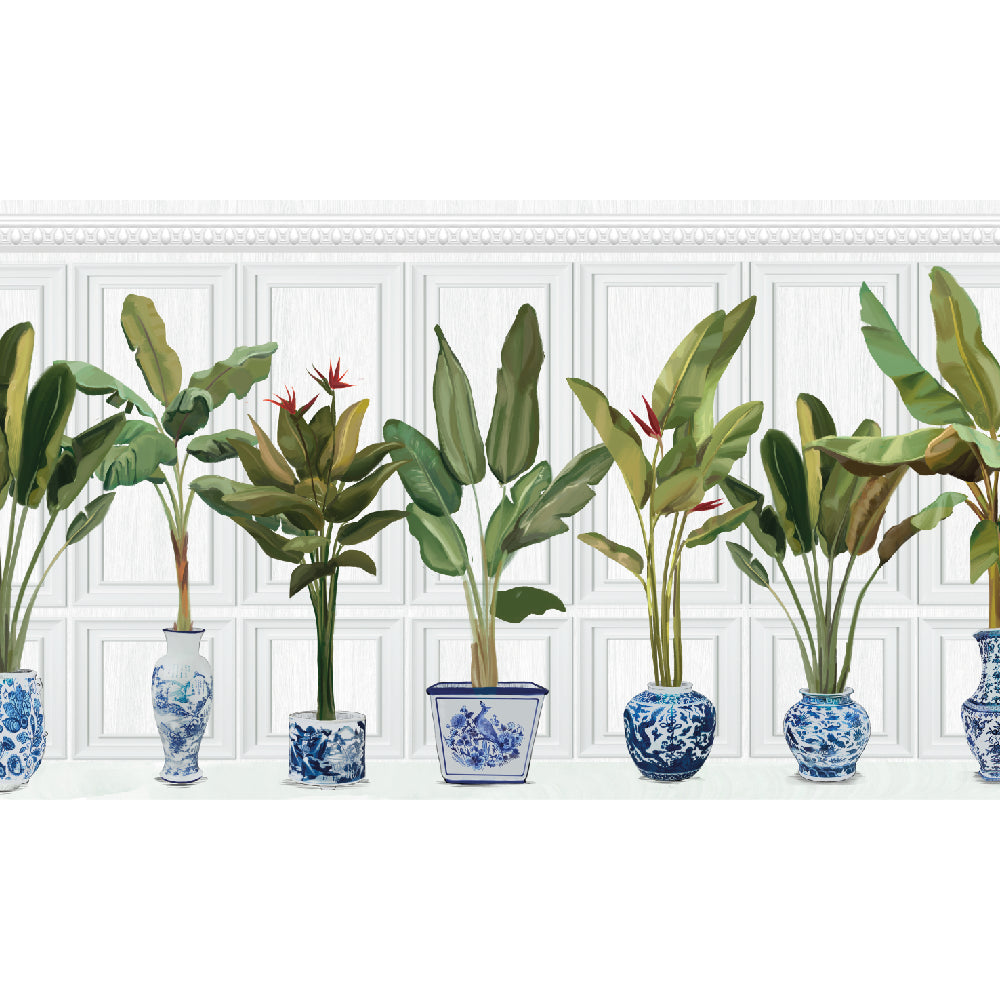 Papel Mural Maceteros