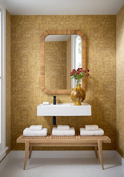 Papel Mural Bamboo Mosaic