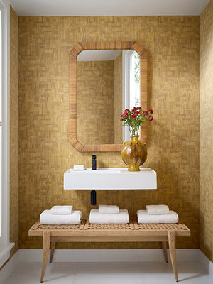 Papel Mural Bamboo Mosaic