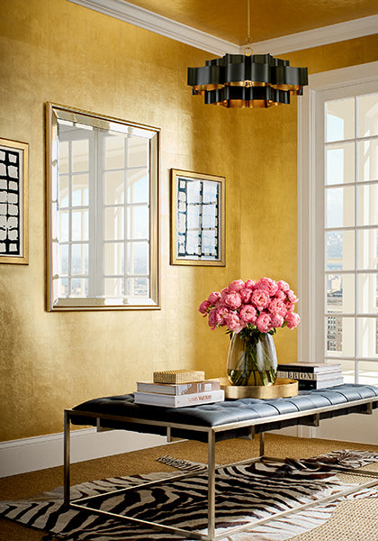 Papel Mural Metal Leaf