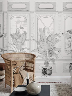 Papel Mural Paisaje Boiserie