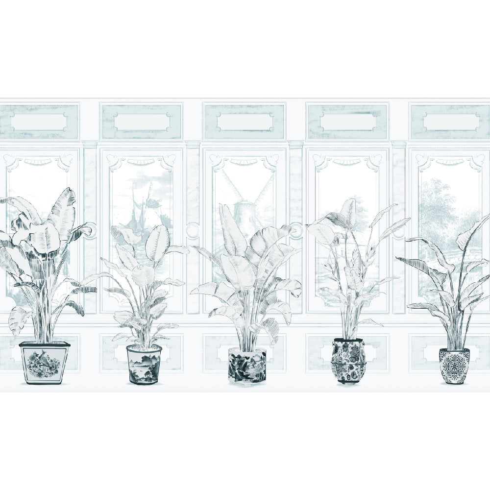 Papel Mural Paisaje Boiserie