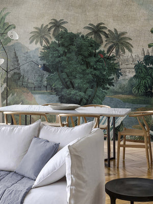 Papel Mural Paisaje Acuarela