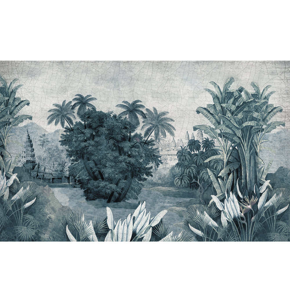 Papel Mural Paisaje Acuarela