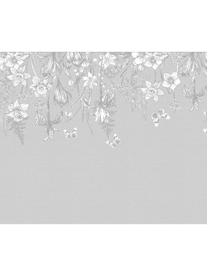 Papel Mural Flores Colgantes