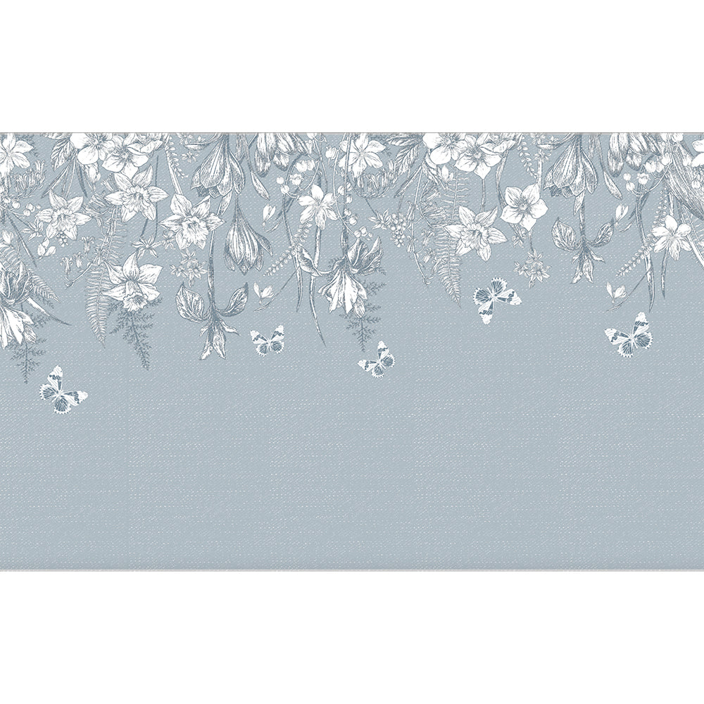 Papel Mural Flores Colgantes