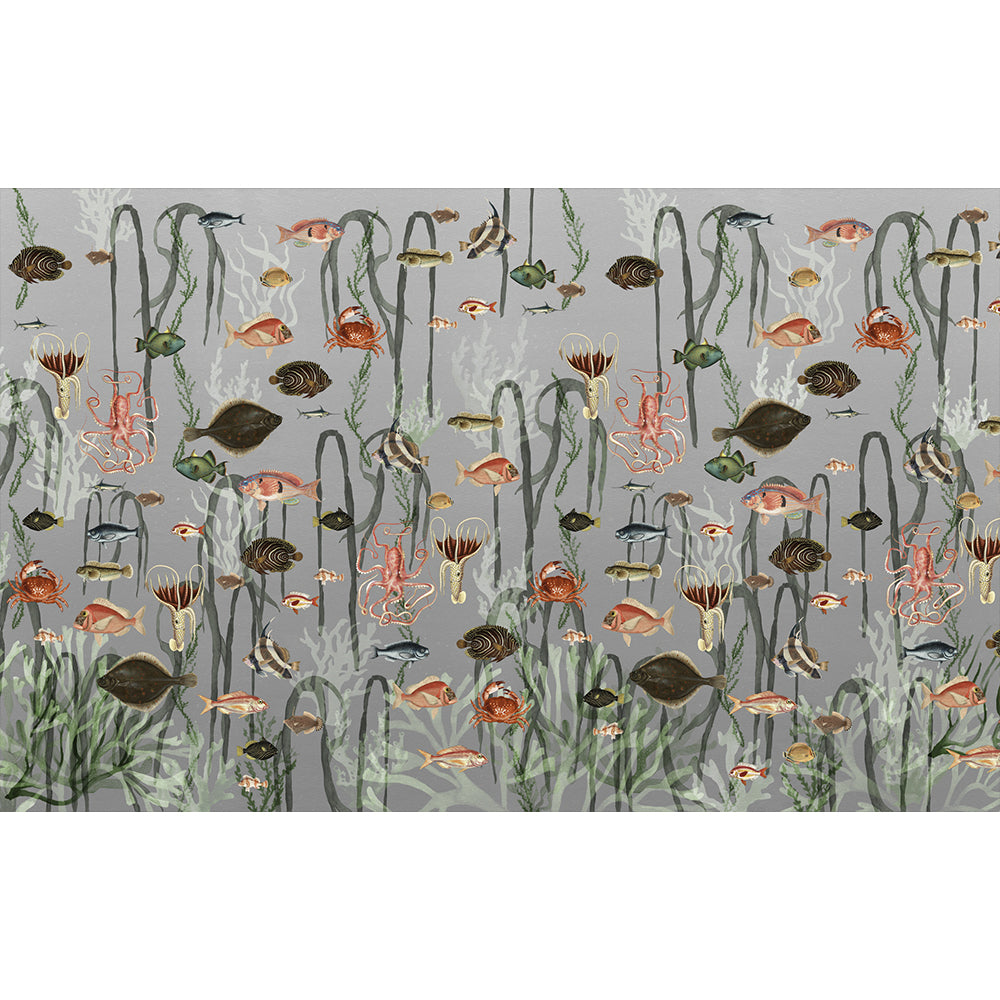 Papel Mural Pescados