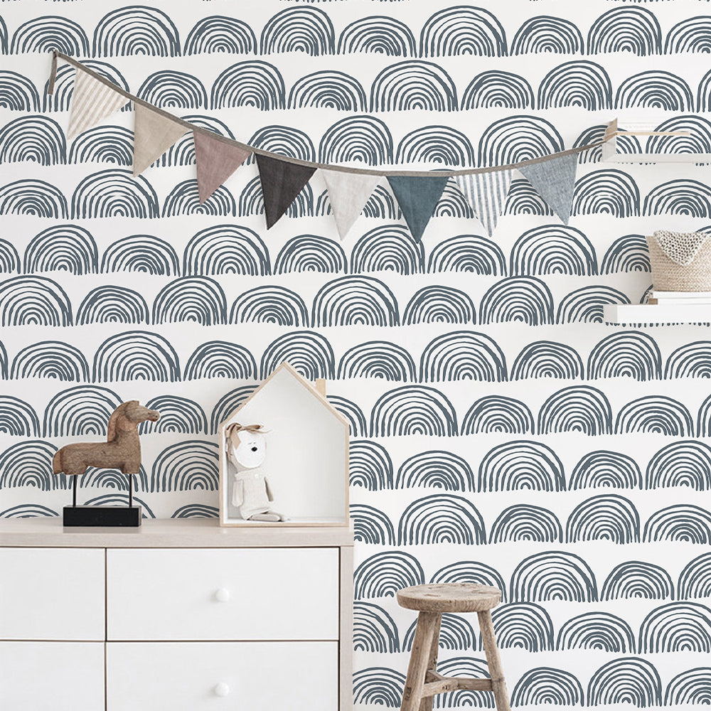 Papel Mural Rainbow Pattern