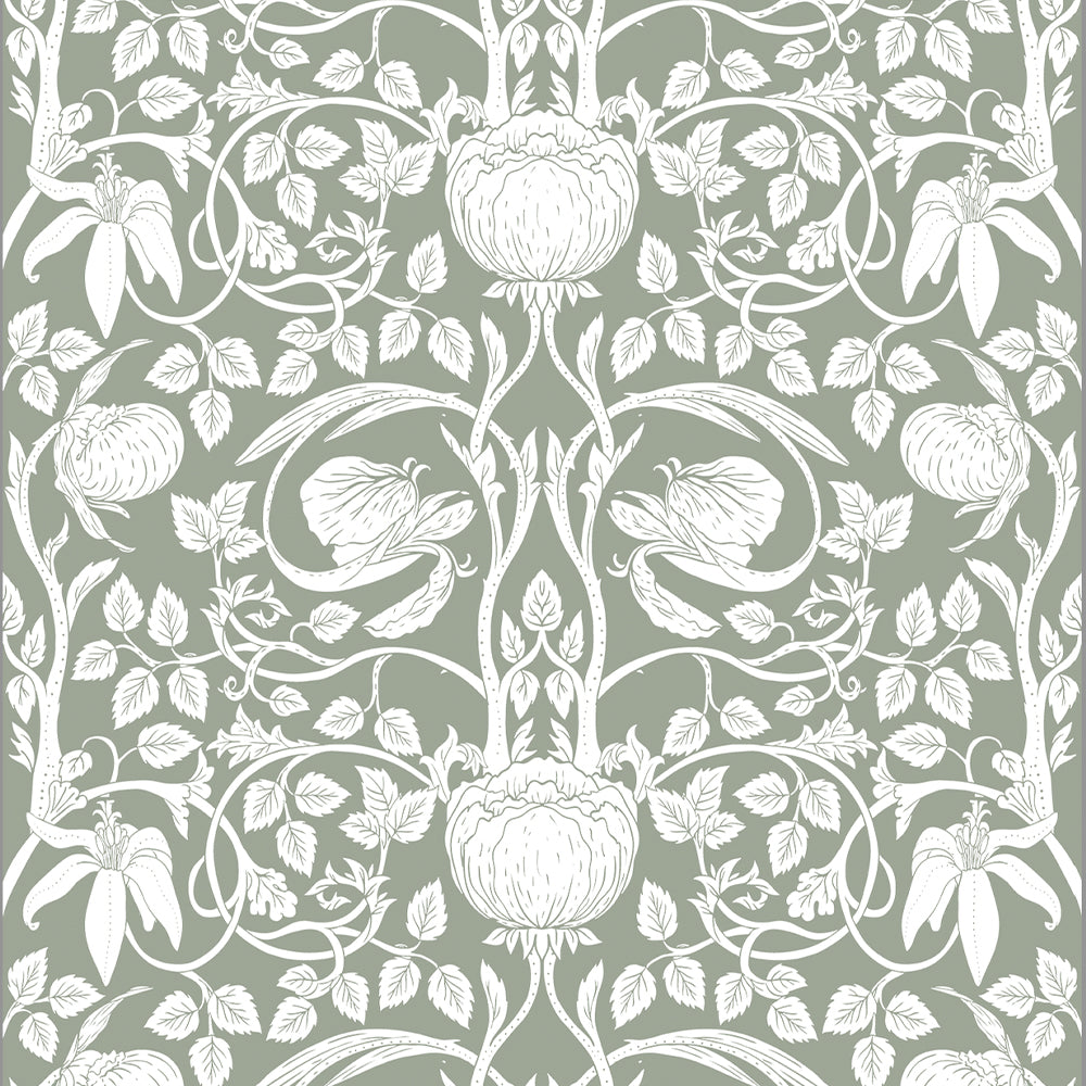 Papel Mural Morris Pattern Fondo
