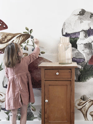 Papel Mural Mushrooms