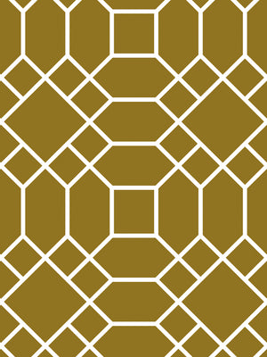 Papel Mural Geométrico Golden Mist