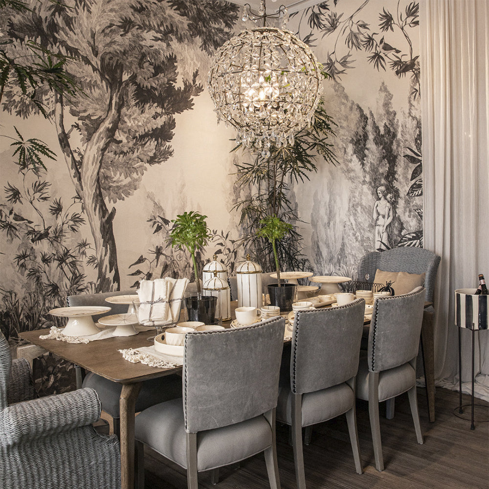 Papel Mural Jardín Victoriano