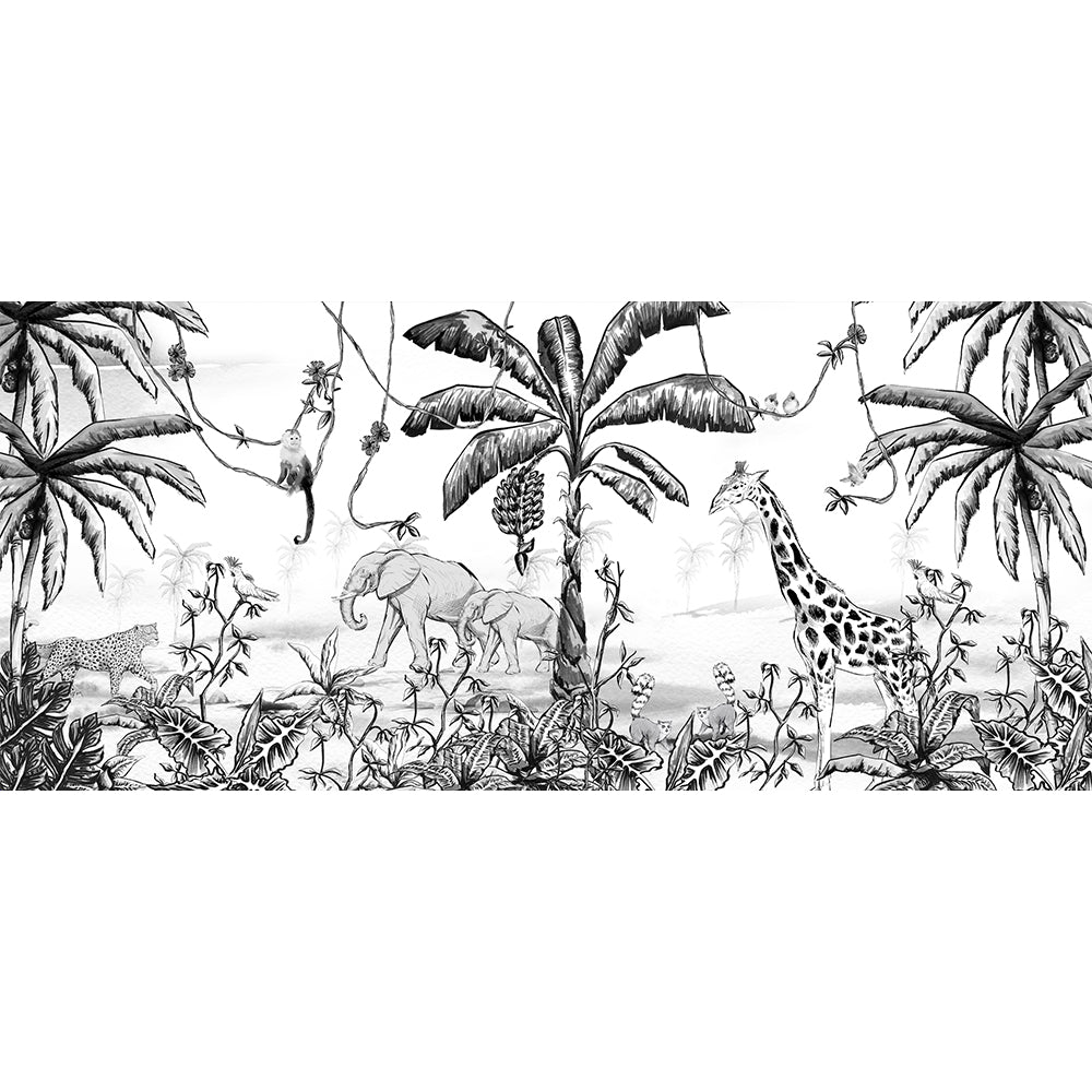 Papel Mural Jungla en Tintas