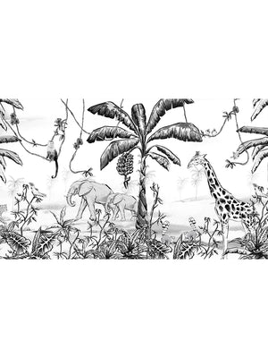Papel Mural Jungla en Tintas
