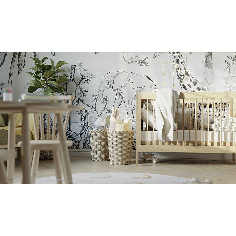 Papel Mural Jungla en Tintas