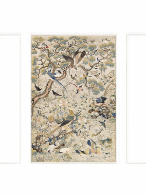 Papel Mural Chinoserie en Molduras