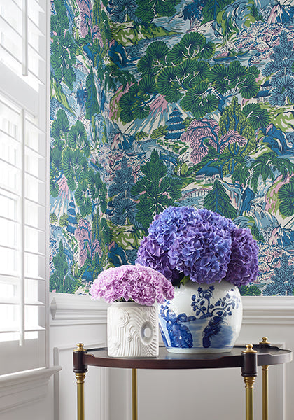 Papel Mural Pagoda Trees