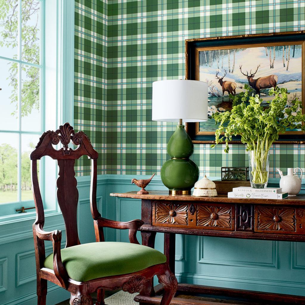 Papel Mural Douglas Plaid