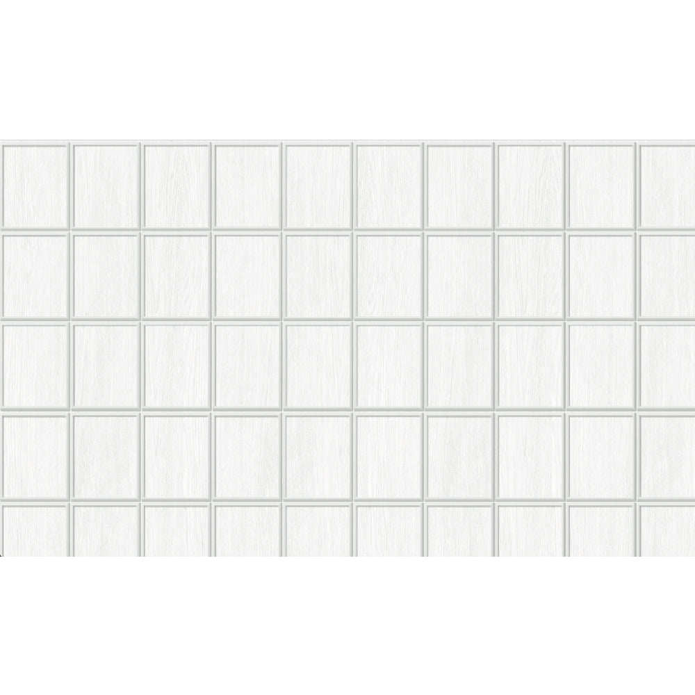 Papel Mural Boiserie blanco y negro