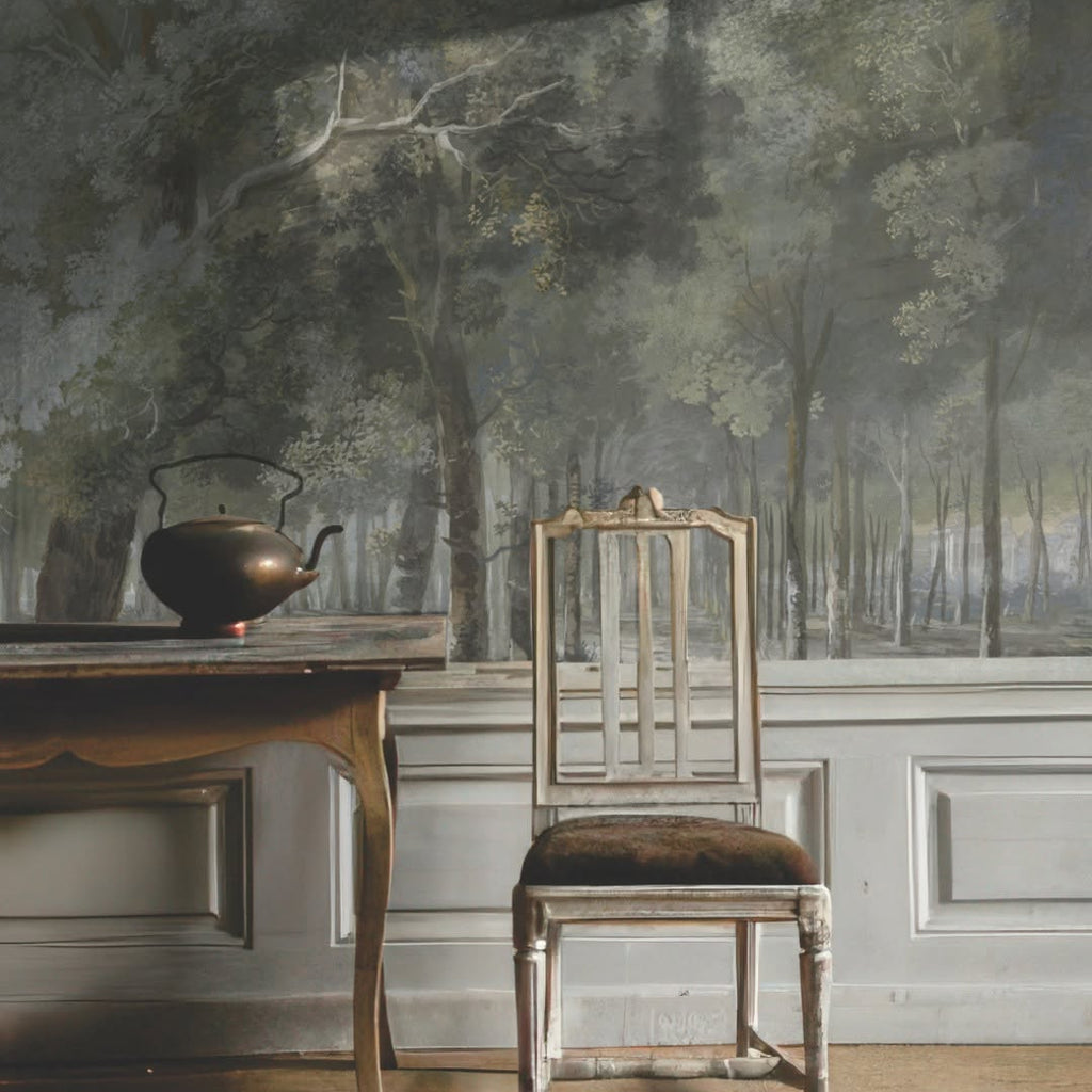 Papel Mural Hikers in a Park