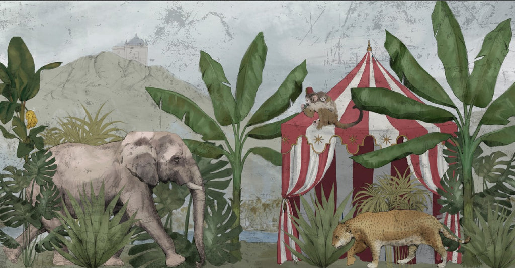 Alfombra Animales Asiaticos