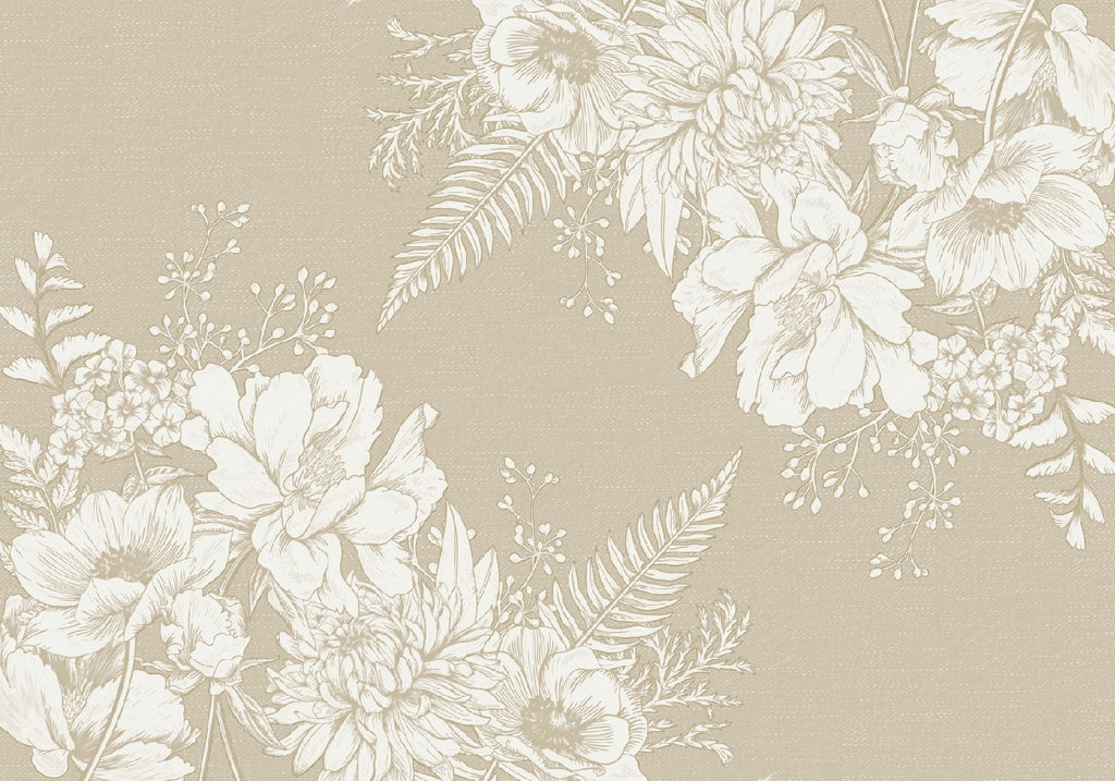 Alfombra Flores esquina