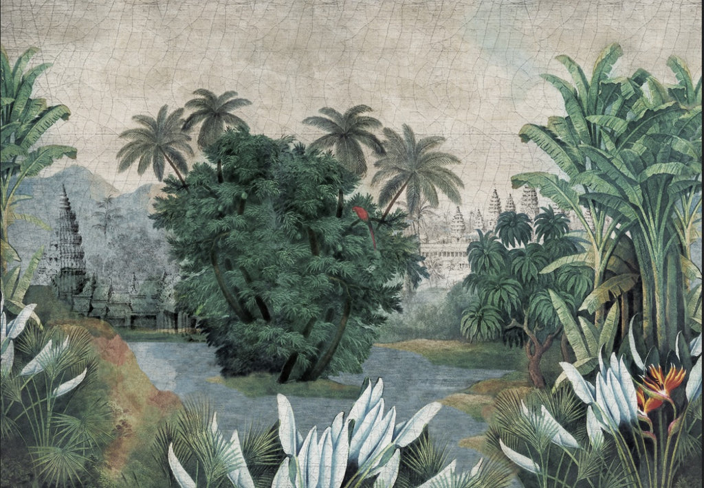 Alfombra Paisaje Asiatico