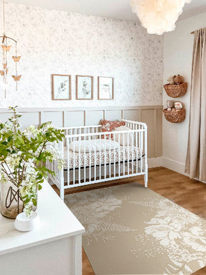 Alfombra Flores esquina