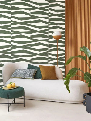 Papel mural Zebra game