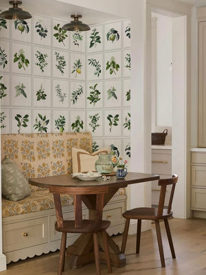 Papel Mural Limones Enmarcados