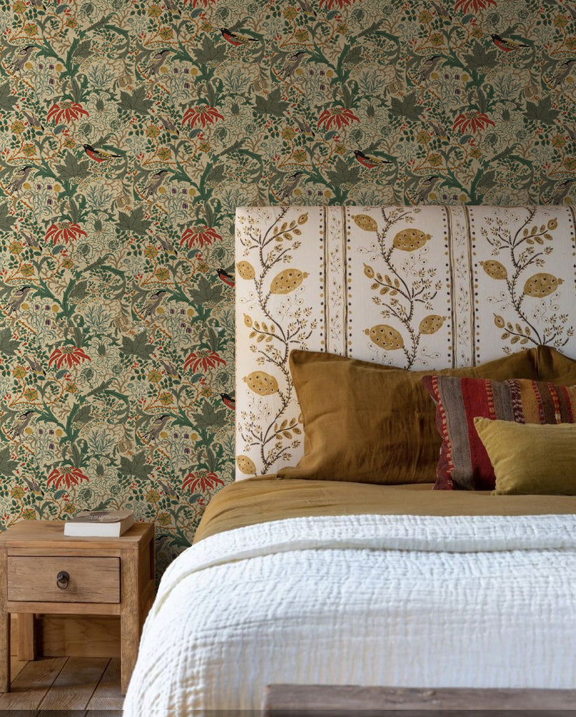 Papel Mural Pájaro Inglés