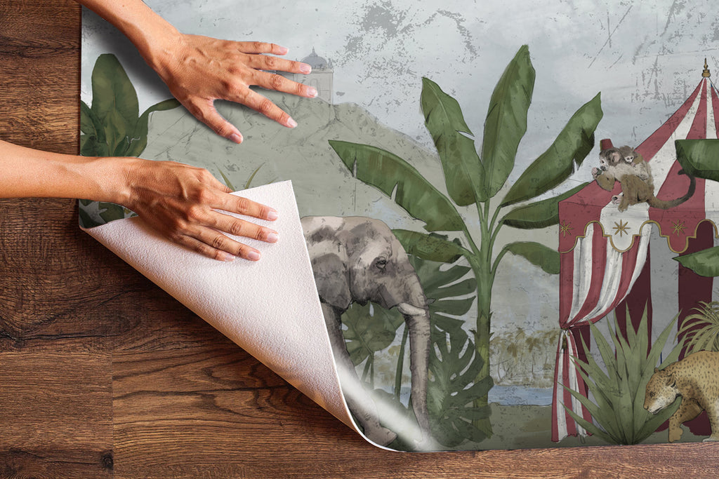 Alfombra Animales Asiaticos