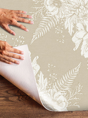 Alfombra Flores esquina