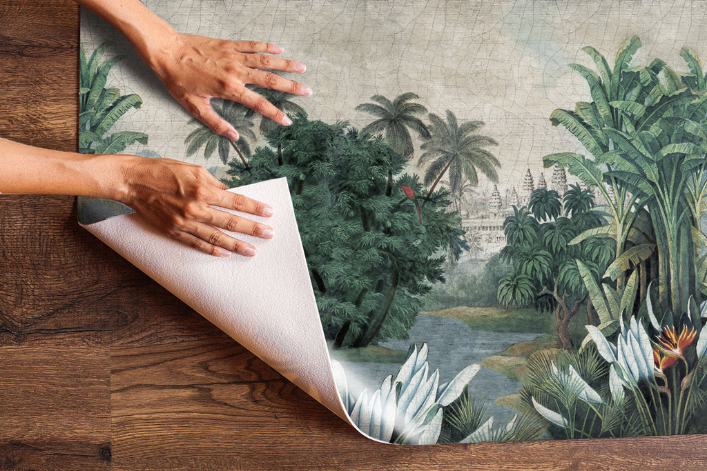 Alfombra Paisaje Asiatico