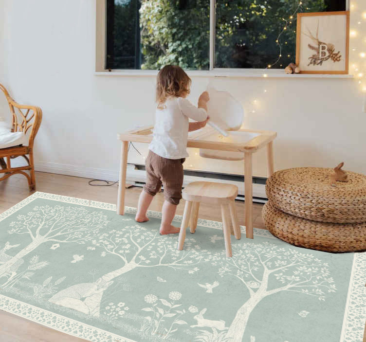 Alfombra Bosque animales