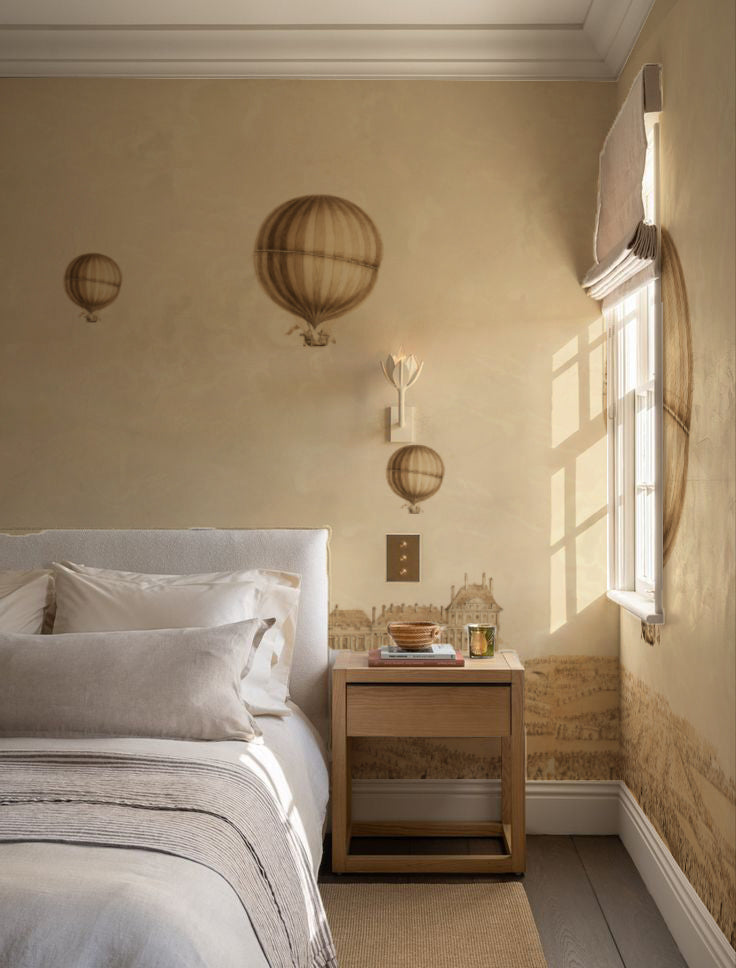 Papel Mural Paisaje Globos