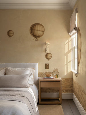 Papel Mural Paisaje Globos