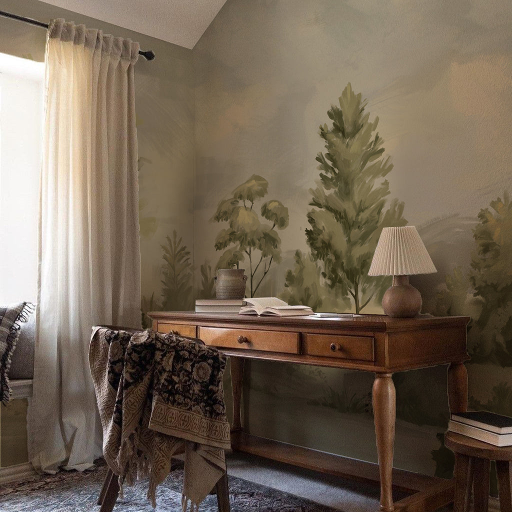 Papel Mural Paisaje Normandia