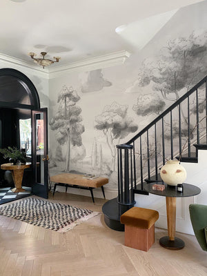 Papel Mural Paisaje Croqui