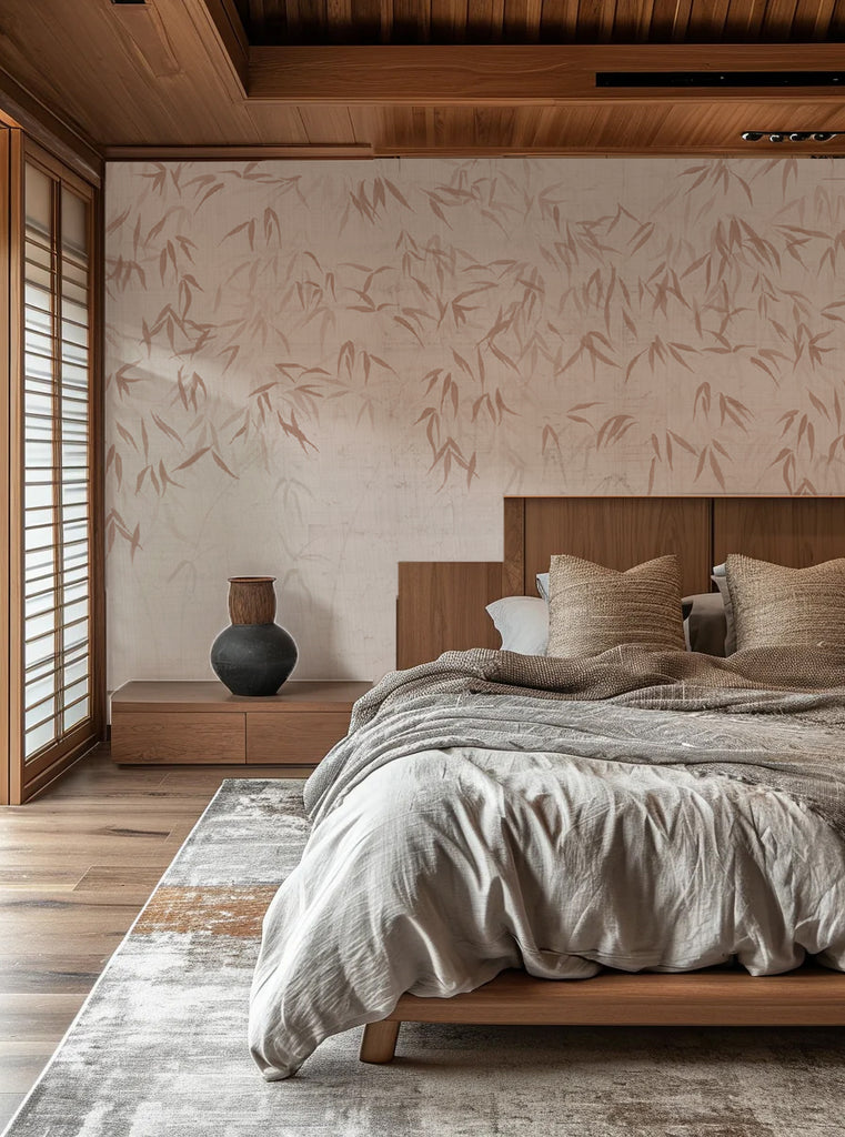 Papel Mural Bosque de hojas