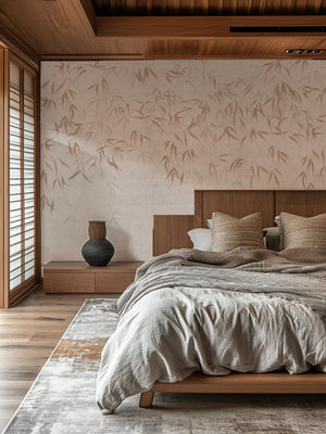 Papel Mural Bosque de hojas