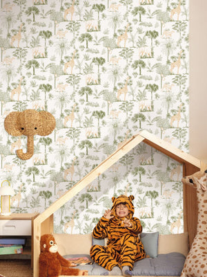 Papel mural Balanza en la sabana