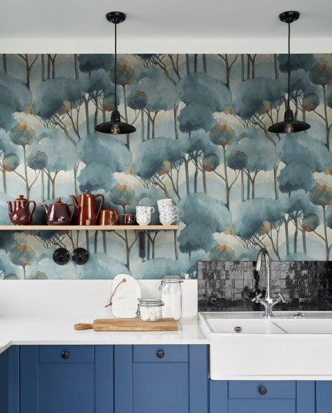 Papel mural Foret des landes