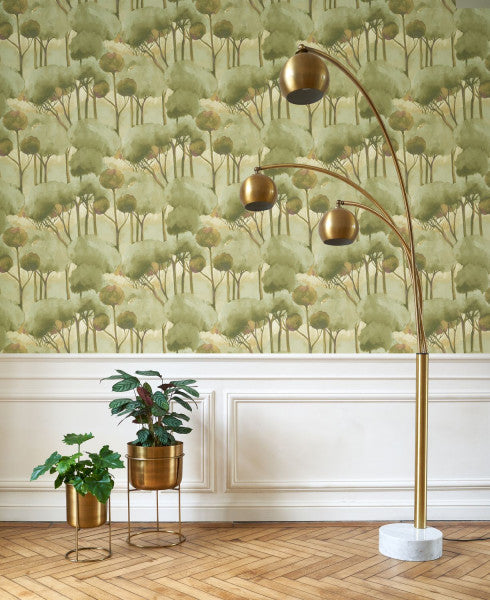 Papel mural Foret des landes