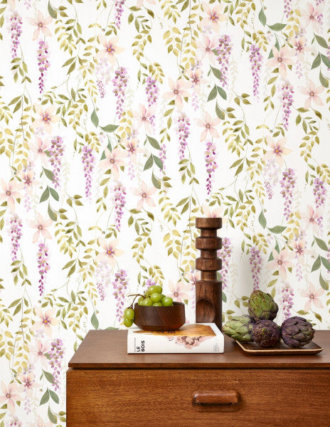 Papel mural Wisteria