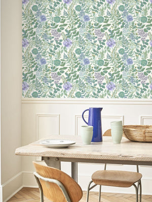 Papel mural Garden flowers