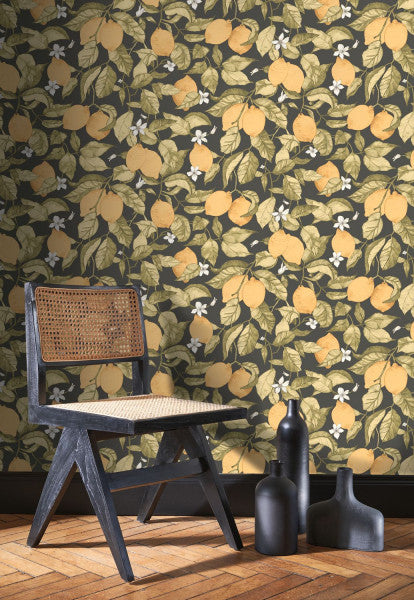 Papel mural Cotton Lemon tree