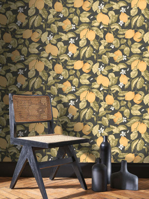 Papel mural Cotton Lemon tree