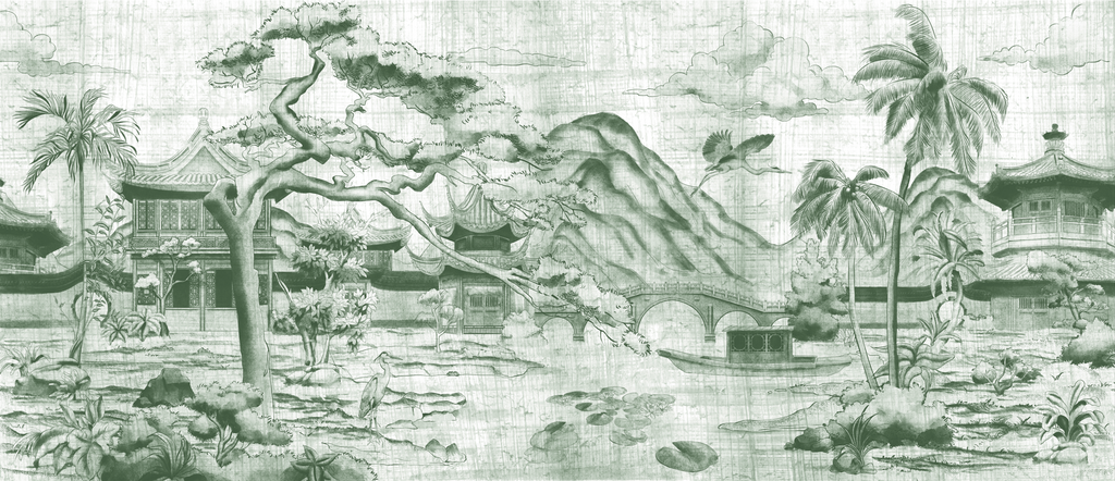 Papel Mural Paisaje chino